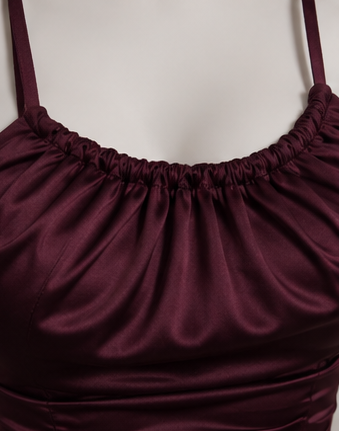 The Amara Wine Dress