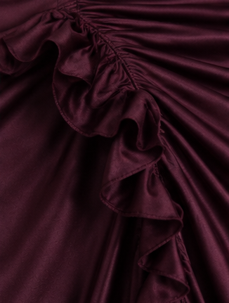 The Amara Wine Dress